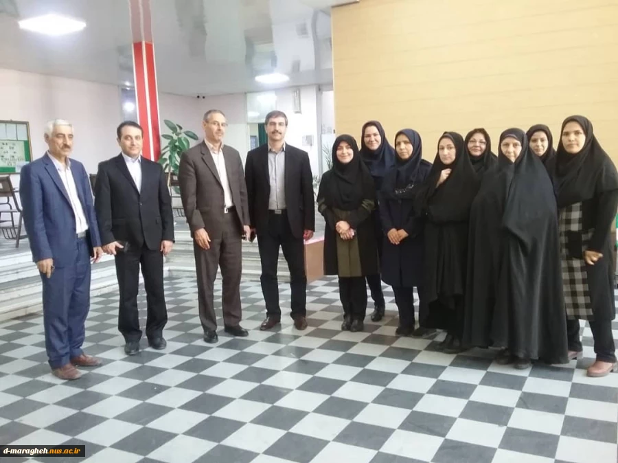بازدید فرماندار محترم شهرستان ویزه مراغه از اموزشکده  2