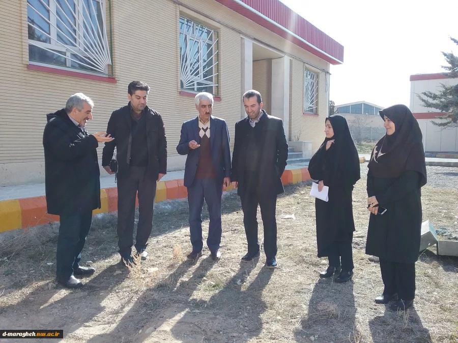 بازدید سرپرست محترم  اداری مالی و  کمیته عمرانی  دانشگاه فنی و حرفه ای  استان آذربایجانشرقی  3