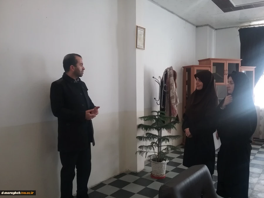 بازدید سرپرست محترم  اداری مالی و  کمیته عمرانی  دانشگاه فنی و حرفه ای  استان آذربایجانشرقی  4