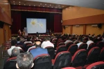 حضور سرکار خانم خبازی، سرپرست محترم آموزشکده فنی و حرفه ای دختران مراغه  به همراه کارمندان مرکز در یادواره ی طلایه داران خدمت  3