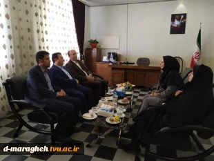 بازدید ریاست  محترم دانشگاه فنی وحرفه ای  2