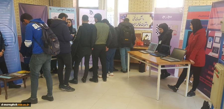 غرفه آموزشکده فنی و حرفه ای دختران مراغه در دانشگاه فنی و حرفه ای استان  2