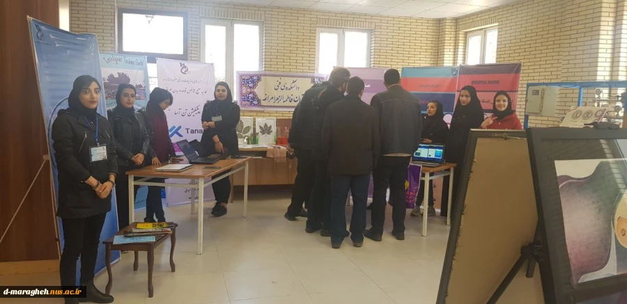غرفه آموزشکده فنی و حرفه ای دختران مراغه در دانشگاه فنی و حرفه ای استان  3