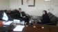 دیدار ریاست محترم آموزشکده سرکار خانم دکتر خبازی با آقای مهندس غفاریان، کارشناس هنرستانهای فنی حرفه ای و کاردانش شهرستان مراغه در خصوص تمهیدات و اقدامات لازم جهت معرفی رشته های آموزشکده بخصوص رشته جدید(مدیریت خانواده) و تبلیغ رشته ها در سطح شهر و حومه
