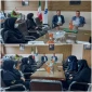 نشست صمیمی جناب سرهنگ اقتصادی فرمانده بسیج کارکنان شهرستان مراغه و هیئت همراه با ریاست محترم و پرسنل اداری آموزشکده فنی و حرفه ای دختران مراغه