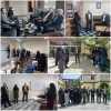 بازدید ریاست محترم دانشگاه فنی و حرفه ای استان آذربایجانشرقی جناب آقای دکتر بهشتی اصل و مدیر کل محترم حقوقی دانشگاه فنی و حرفه ای جناب آقای دکتر ضرغامی از آموزشکده فنی و حرفه ای دختران مراغه  2