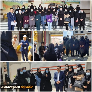 بازدید علمی دانشجویان رشته معماری آموزشکده فنی و حرفه ای دختران مراغه از پروژه در حال اجرای بیمارستان خصوصی ۵۰۰ تخت خوابی و بیمارستان در حال ساخت شیمی درمانی خیر ساز مراغه به همراه اساتید معماری با حضوری شدن کلاس های آموزشکده که با استقبال دانشجویان همراه بود