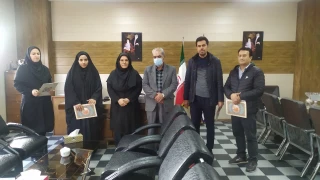 مراسم تجلیل از دانشجویان بسیجی آموزشکده به مناسبت هفته بسیج در آموزشکده فنی و حرفه ای دختران مراغه