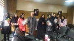 تقدیر از 14 نفر دانشجوی آموزشکده فنی دختران مراغه و دیدار با پرستاران پایگاه بهداشت گلشهر این شهرستان به مناسبت روز پرستار  2
