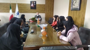 تقدیر از 14 نفر دانشجوی آموزشکده فنی دختران مراغه و دیدار با پرستاران پایگاه بهداشت گلشهر این شهرستان به مناسبت روز پرستار  3