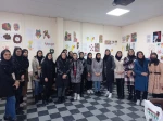 برپایی نمایشگاه هنری توسط دانشجویان رشته تربیت کودک  2