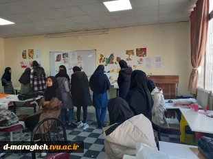 برپایی نمایشگاه هنری توسط دانشجویان رشته تربیت کودک  5