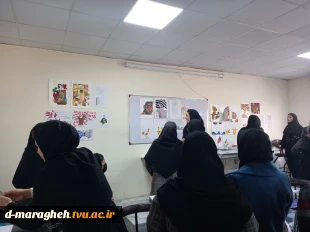 برپایی نمایشگاه هنری توسط دانشجویان رشته تربیت کودک  7
