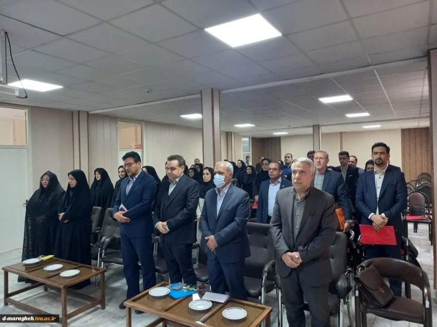 برگزاری مراسم بزرگداشت مقام معلم و روز مراغه در آموزشکده فنی و حرفه ای دختران مراغه 3