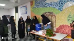 برپایی ایستگاه پذیرایی از دانشجویان آموزشکده فنی و حرفه ای دختران مراغه به مناسبت روز دختر و ولادت حضرت معصومه (س)  2
