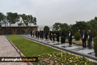غبار روبی مزار شهدا و بازدید از گنجینه شهدای جنگ تحمیلی 3