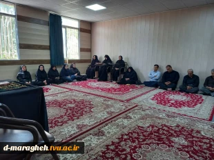 مراسمی به مناسبت اربعین حسینی و ماه صفر با محوریت "جاماندگان از پیاده روی اربعین حسینی" در آموزشکده دختران مراغه   2