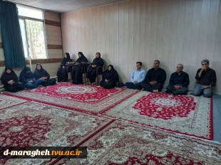 مراسمی به مناسبت اربعین حسینی و ماه صفر با محوریت "جاماندگان از پیاده روی اربعین حسینی" در آموزشکده دختران مراغه   2