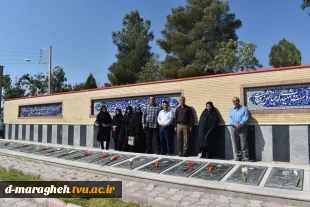 غبارروبی و گلباران مزار شهدا به مناسبت هفته دفاع مقدس 3