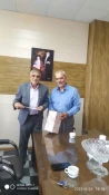 مراسم تقدیر از همکاران ایثارگر جناب آقای فیضی و منصوبی به مناسبت بزرگداشت هفته دفاع مقدس  3