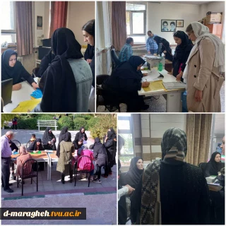 ثبت نام دانشجویان جدیدالورود رشته های کاردانی و کارشناسی  در آموزشکده فنی دختران مراغه