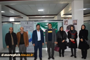 نشست سرپرست آموزشکده فنی و حرفه ای دختران  مراغه با رئیس مرکز رشد شهرستان مراغه 2