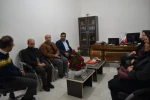 نشست سرپرست آموزشکده فنی و حرفه ای دختران  مراغه با رئیس مرکز رشد شهرستان مراغه 4