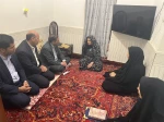 دیدار سرپرست آموزشکده های پسران و دختران مراغه از خانواده شهداء 3