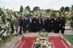 حضور سرپرست آموزشکده های پسران و دختران مراغه و جمعی از همکاران بر مزار مطهر استاندار شهید دکتر مالک رحمتی 2