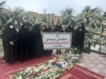 حضور سرپرست آموزشکده های پسران و دختران مراغه و جمعی از همکاران بر مزار مطهر استاندار شهید دکتر مالک رحمتی 3