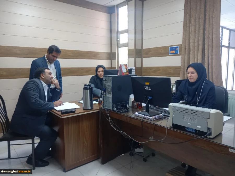 بازدید کارگروه تخصصی هیات ناتک (نظارت، ارزیابی و تضمین کیفیت)دانشگاه ملی مهارت از آموزشکده ملی مهارت واحد مراغه 2