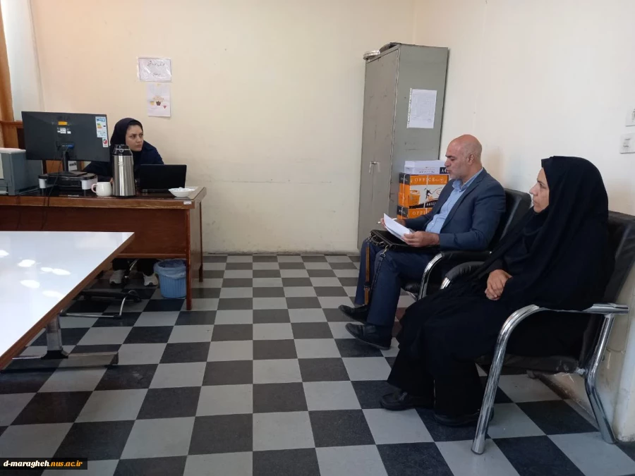 بازدید کارگروه تخصصی هیات ناتک (نظارت، ارزیابی و تضمین کیفیت)دانشگاه ملی مهارت از آموزشکده ملی مهارت واحد مراغه 2