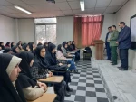 حضور فرمانده سپاه ناحیه مراغه در جمع دانشگاهیان؛ دانشگاه ملی مهارت واحد دختران مراغه. 
 2