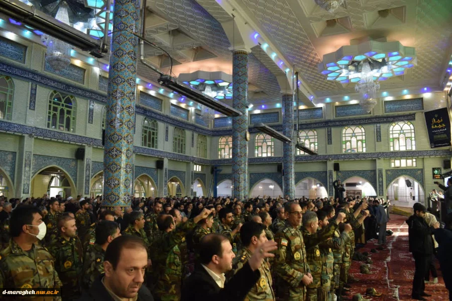 برگزاری مراسم بزرگداشت حماسه نهم دی در مسجد جامع شهرستان مراغه 3