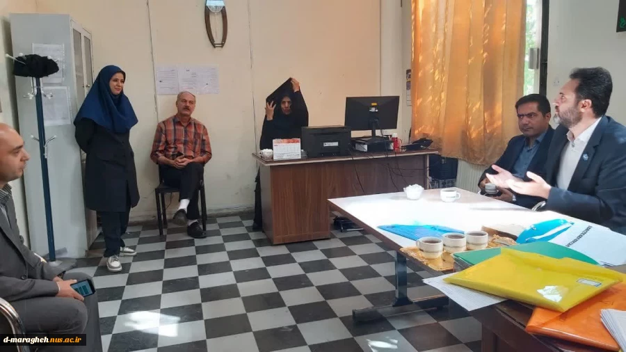بازدید نماینده نظارت، ارزیابی و تضمین کیفیت دانشگاه ملی مهارت از آموزشکده دختران مراغه 5