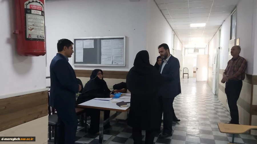 بازدید نماینده نظارت، ارزیابی و تضمین کیفیت دانشگاه ملی مهارت از آموزشکده دختران مراغه 7