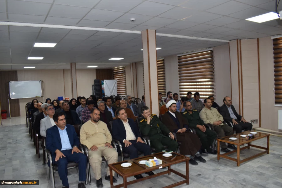 مراسم گرامیداشت هفته دفاع مقدس در آموزشکده ملی مهارت واحد مراغه 2