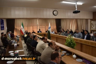 جلسه شورای اداری با محوریت آغاز سال تحصیلی و بهره‌مندی از آراء همکاران فرهیخته در آموزشکده
 2