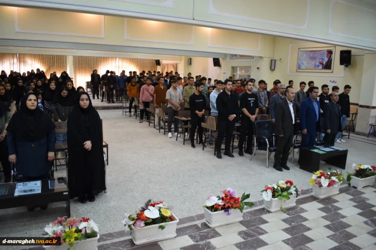 آیین رسمی آغاز سال تحصیلی نو ورودان دانشگاه برگزار شد