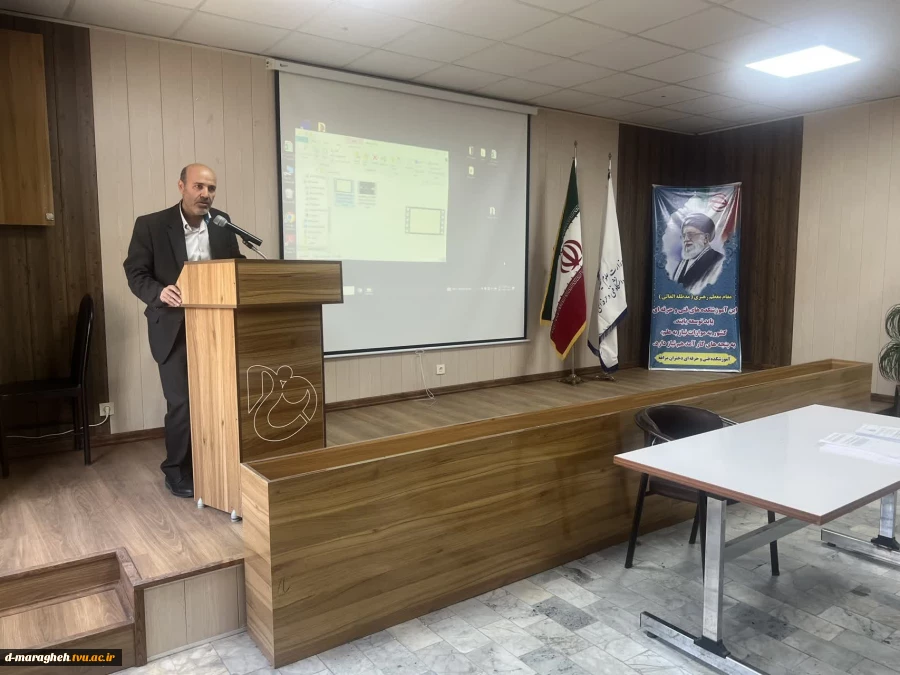 برگزاری آیین خوش‌آمدگویی به دانشجویان جدیدالورود در آموزشکده ملی مهارت واحد مراغه 5