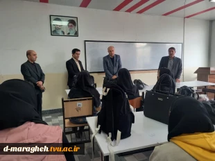 حضور ارزشمند ریاست دانشگاه ملی مهارت واحد استان آذربایجان شرقی در آموزشکده و بازدید از بخش‌های مختلف 2