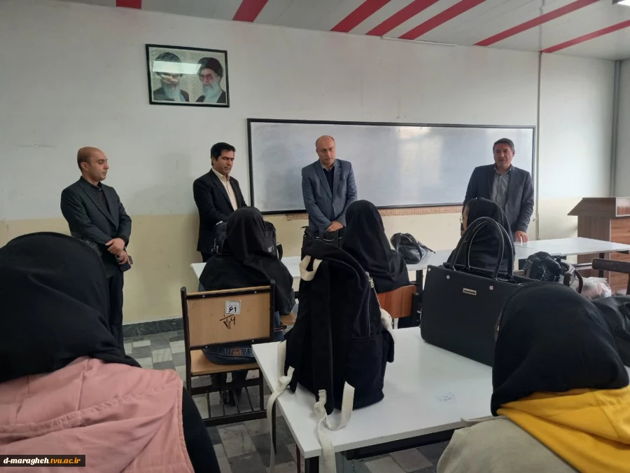 حضور ارزشمند ریاست دانشگاه ملی مهارت واحد استان آذربایجان شرقی در آموزشکده و بازدید از بخش‌های مختلف 2