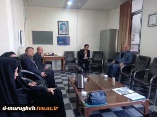 حضور ارزشمند ریاست دانشگاه ملی مهارت واحد استان آذربایجان شرقی در آموزشکده و بازدید از بخش‌های مختلف 3