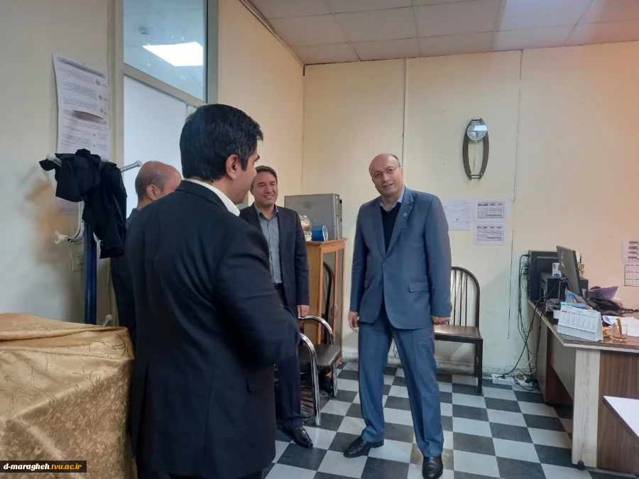 حضور ارزشمند ریاست دانشگاه ملی مهارت واحد استان آذربایجان شرقی در آموزشکده و بازدید از بخش‌های مختلف 4