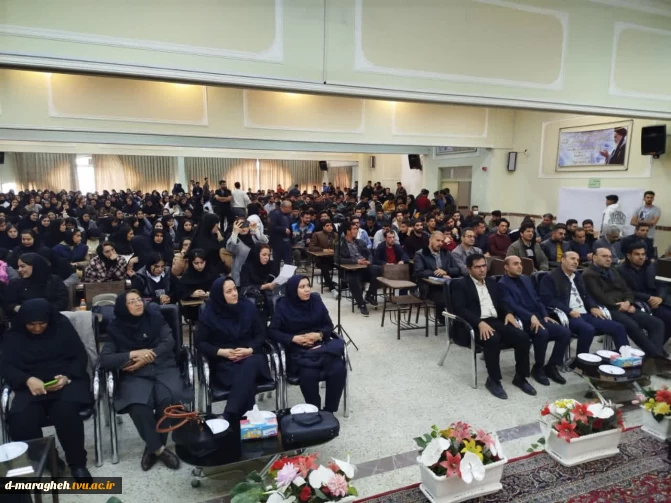 برگزاری مراسم بزرگداشت روز دانشجو در آموزشکده ملی مهارت واحد مراغه