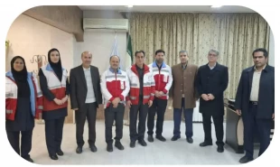 حضور معاون جمعیت هلال احمر کشور در آموزشکده ملی مهارت واحد مراغه
 2