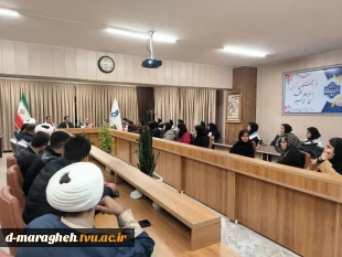 حضور معاون جمعیت هلال احمر کشور در آموزشکده ملی مهارت واحد مراغه
 2