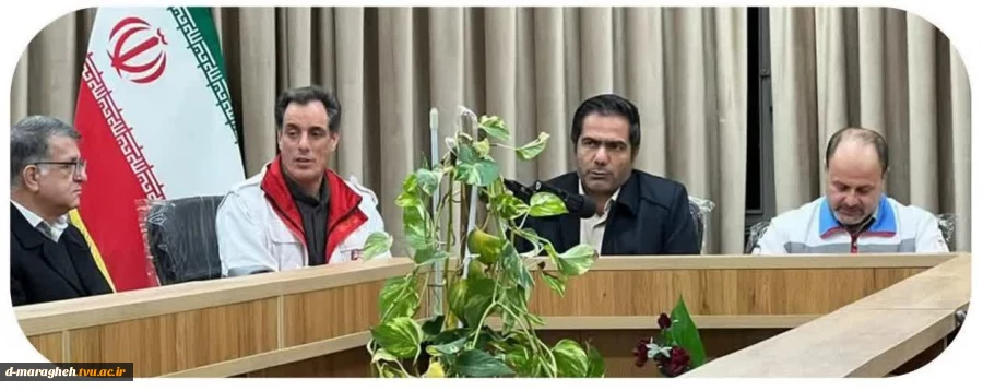 حضور معاون جمعیت هلال احمر کشور در آموزشکده ملی مهارت واحد مراغه
 2