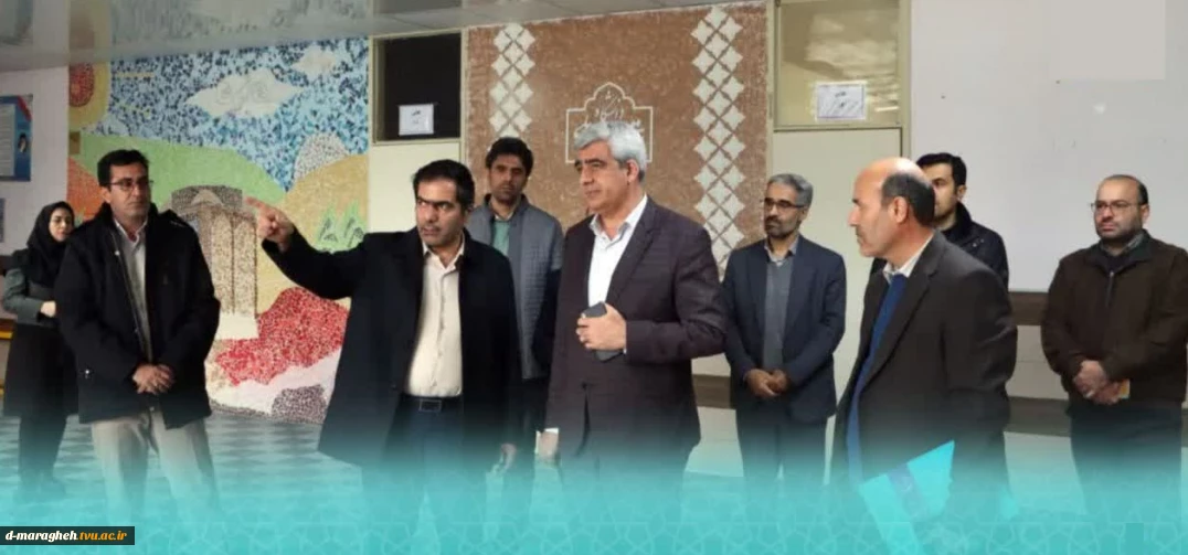 بازدید فرماندار ویژه شهرستان مراغه از آموزشکده