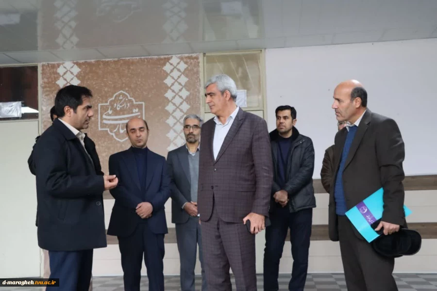 بازدید فرماندار ویژه شهرستان مراغه از آموزشکده 3